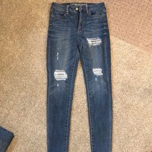 American Eagle super super stretch x